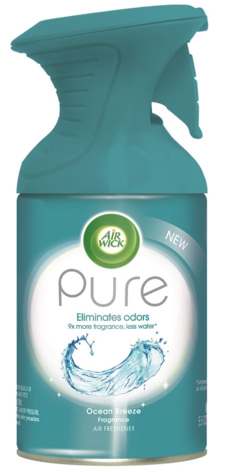 AIR WICK® Air Freshener Aerosol - Ocean Breeze Fragrance (Discontinued)